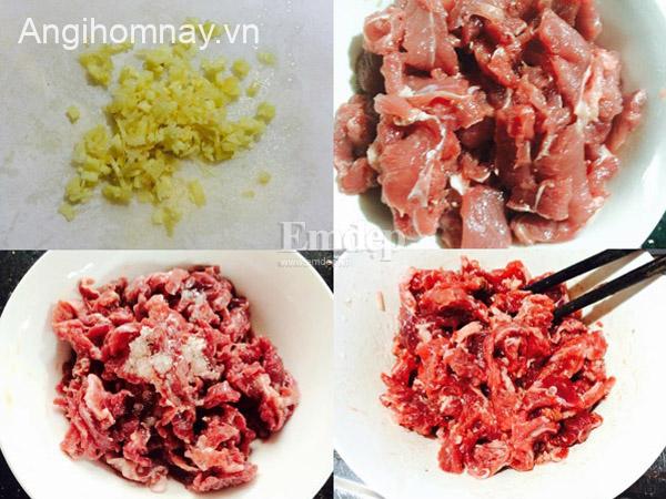 Cách ướp thịt bò, thịt gà, cá tầm ăn lẩu ngon nhất