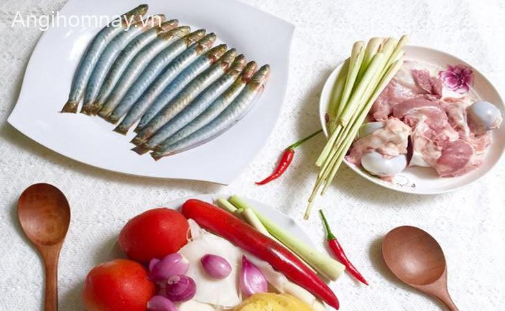 Nguyên liệu món ăn 2 cách nấu lẩu cá kèo đậm đà thơm ngon như ngoài hàng