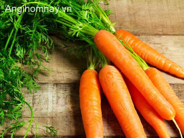 Cà rốt là một loại củ cực kỳ tốt cho sức khỏe của bệnh nhân bị ung thư gan